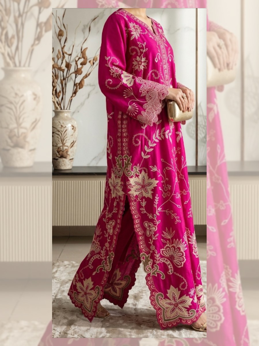 Magenta kaftan